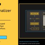 HoRNet TheNormalizer 1.3.6 update graphic showing the plug-in interface and grouped instance synchronization