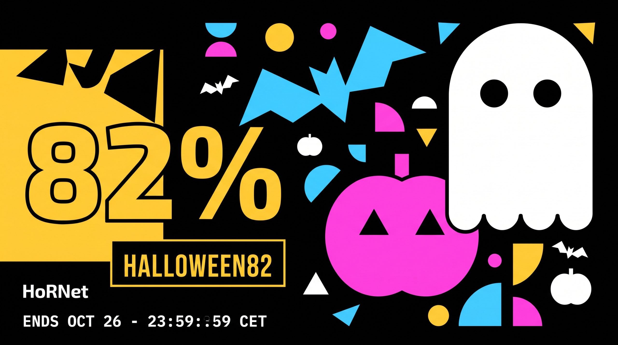 halloween82 HoRNet MIX80 promo banner: pick any 3 plugins and get 80% off, showing the SongKey MK4, Spaces MK2 and SpectraDuck interfaces. Offer ends Thursday August 6.