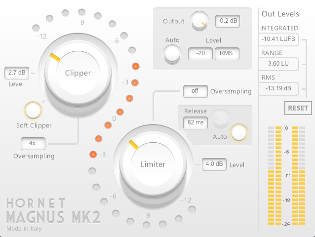 HoRNet Magnus MK2 brickwall limiter