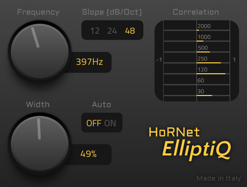 ElliptiQ, elliptical equalizer to fix stereo