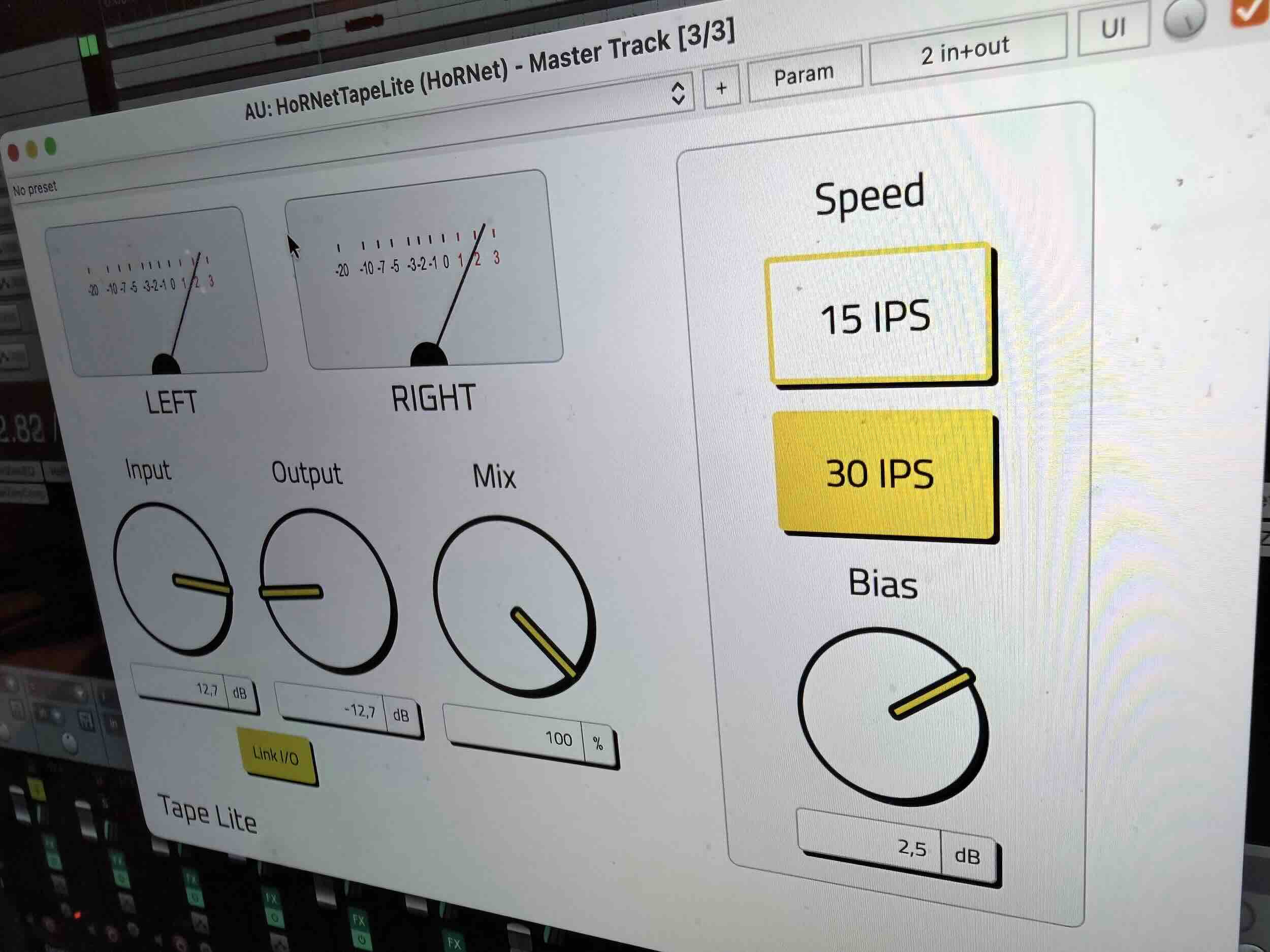 HoRNet TapeLite - free HoRNet plugin
