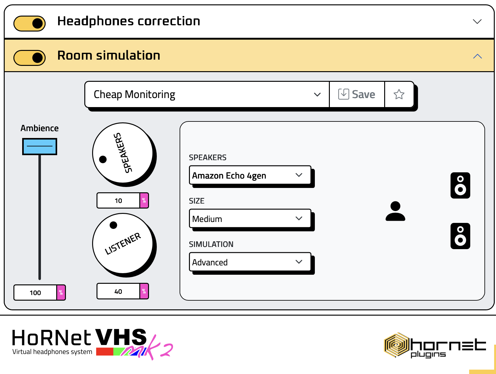 Screenshot VHS MK2 room simulation